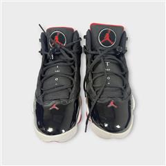 Jordan 6 Rings Bred - 322992-062 Black/Varsity Red-White Size 8.5